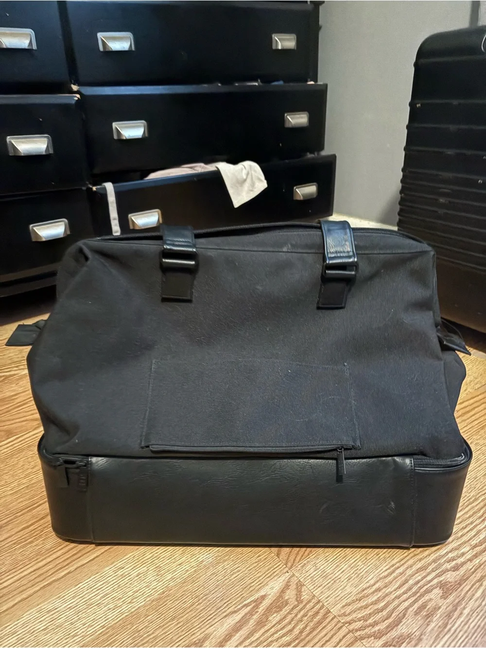 Beis Weekender Duffel Bag with Structured Base